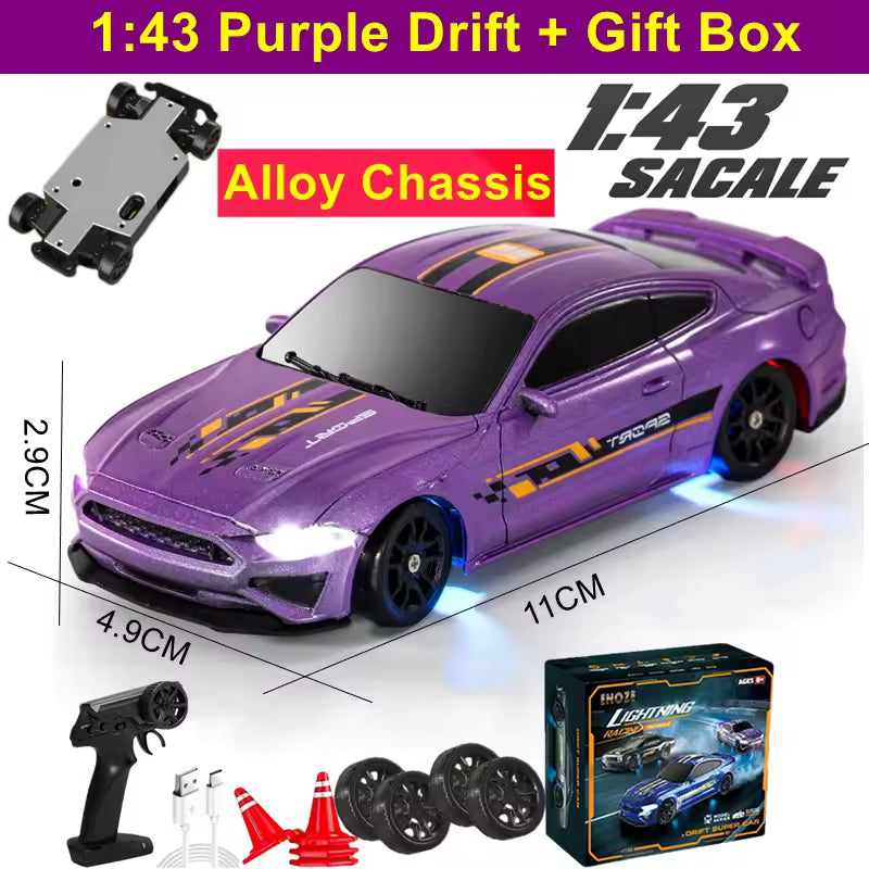 1/64 2,4G High speed Drift Rc Auto 4WD Fernbedienung Auto Allradantrieb Funkgesteuert Mini RTR Racing Modell junge Spielzeug Geschenk