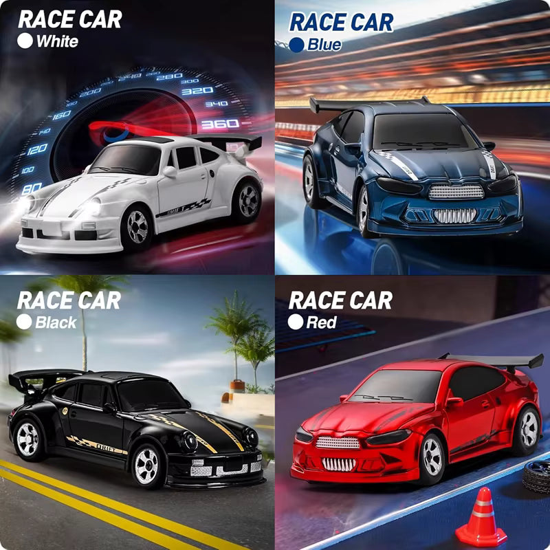 1/64 2,4G High speed Drift Rc Auto 4WD Fernbedienung Auto Allradantrieb Funkgesteuert Mini RTR Racing Modell junge Spielzeug Geschenk